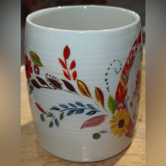 Anthropologie Starla M. Halfmann Monogram Letter Initial “C” Coffee Tea Cup Mug - Picture 4 of 14